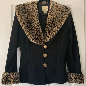 Cheetah Print Joseph Ribkoff Jacket